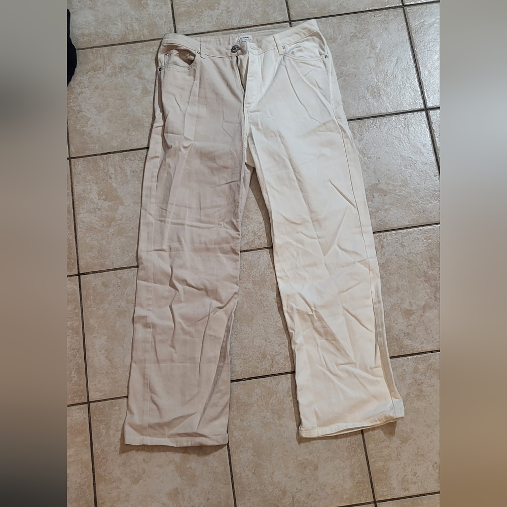 2 colors pants denim